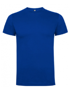 Polera Azul 100% Algodón Roly Atomic Ideal Para Estampados